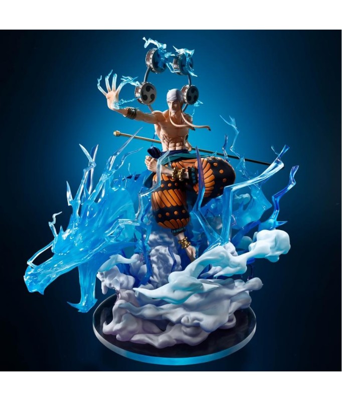 One Piece - FiguartsZero Extra Battle - Enel -Sixty Million Volt Lightning Dragon 32cm Bandai