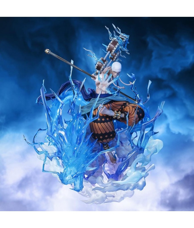 One Piece - FiguartsZero Extra Battle - Enel - Sixty Million Volt Lightning Dragon 32cm Bandai