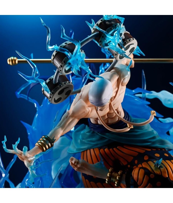 One Piece - FiguartsZero Extra Battle - Enel - Sixty Million Volt Lightning Dragon 32cm Bandai