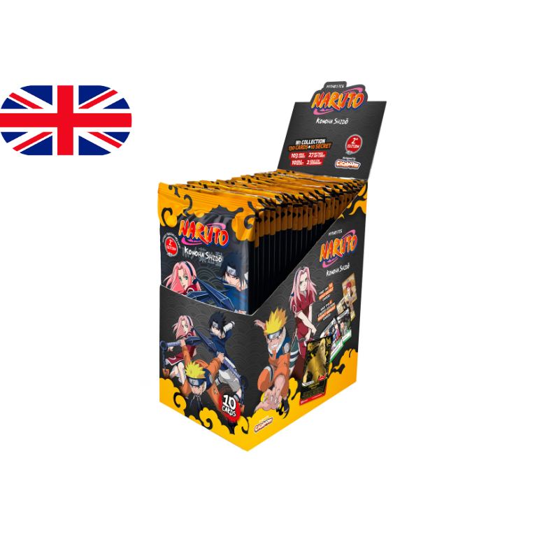 Naruto Mythos TCG - First Set Konoha Shidō 2nd Edition - Booster Display EN