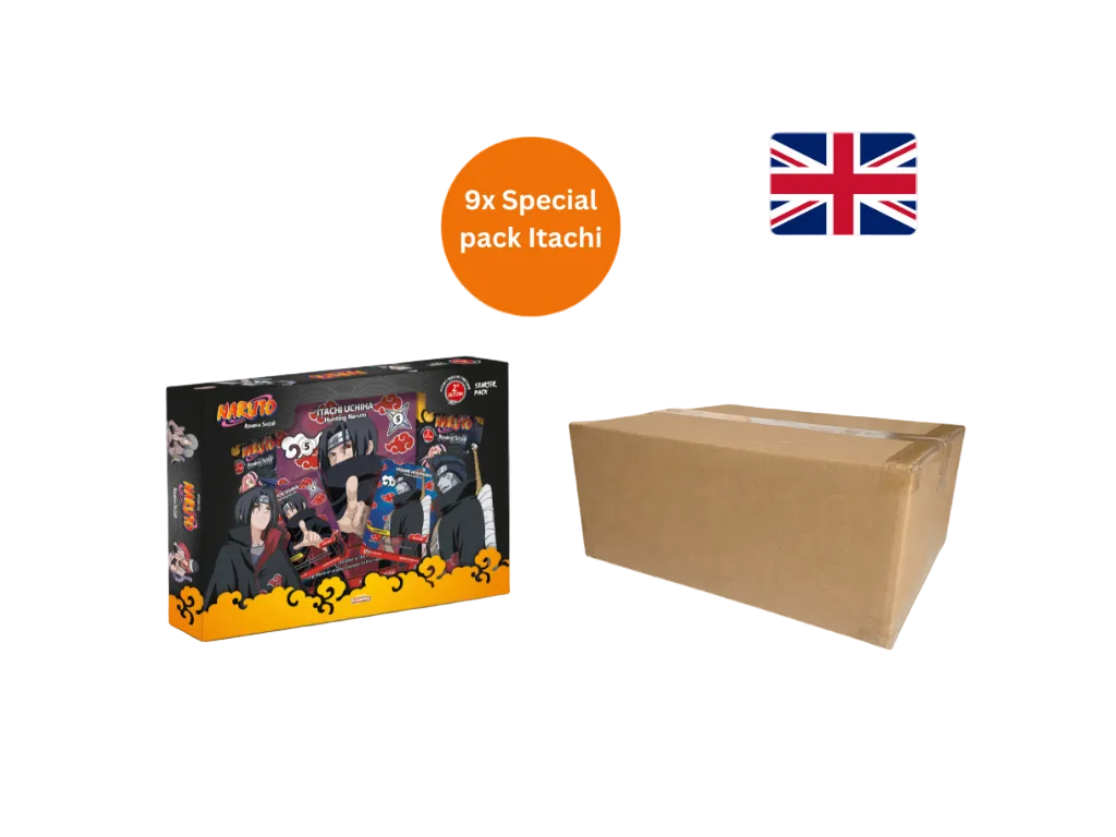 Naruto Mythos TCG: First Set 2nd Edition Special Pack „Itachi“ Case EN