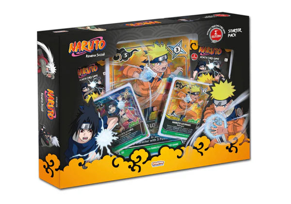 Naruto Mythos TCG - First Set 1st Edition Special Pack „Naruto & Sasuke“ EN
