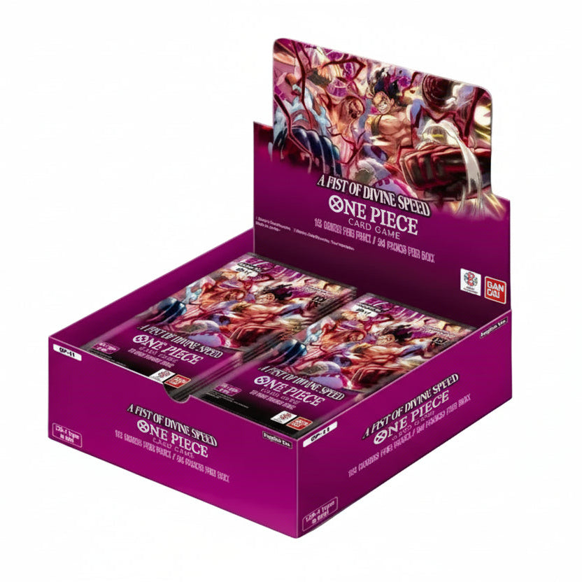 One Piece Card Game - OP11 A Fist of Divine Speed - Booster Display EN