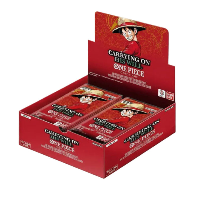 One Piece Card Game - OP13 Carrying on his Will - Booster Display EN