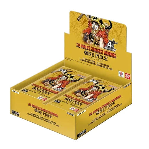 One Piece Card Game - OP17 The World`s Strongest Warriors - Booster Display EN