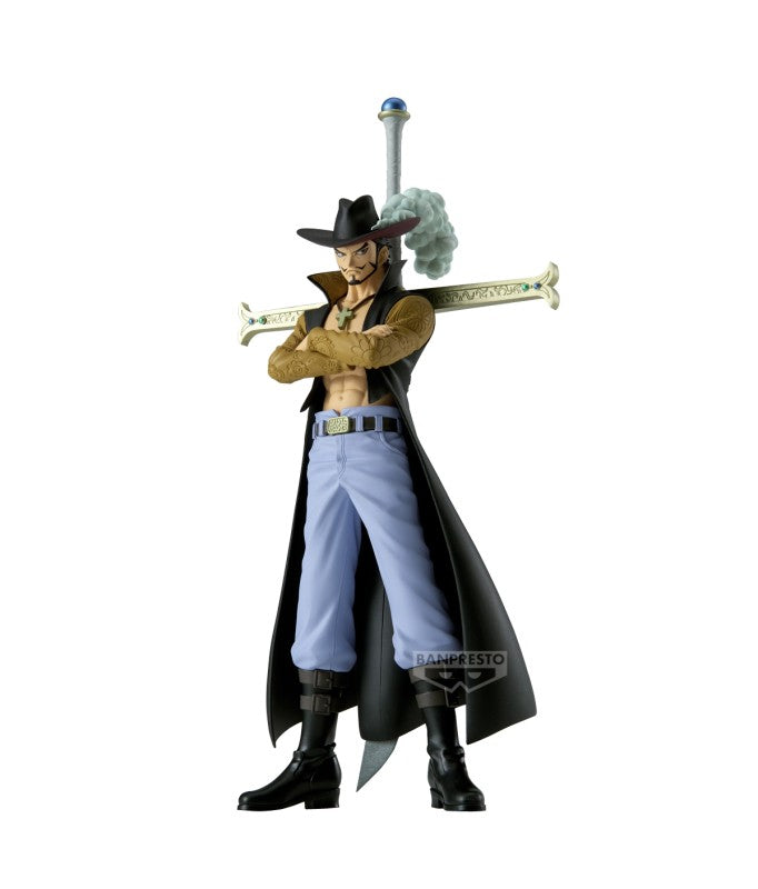 One Piece - DXF - Dracule Mihawk 17cm Banpresto⠀⠀⠀⠀