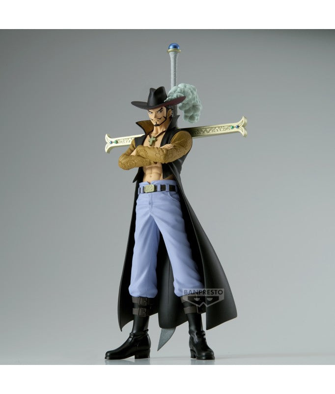 One Piece - DXF - Dracule Mihawk 17cm Banpresto⠀⠀⠀⠀