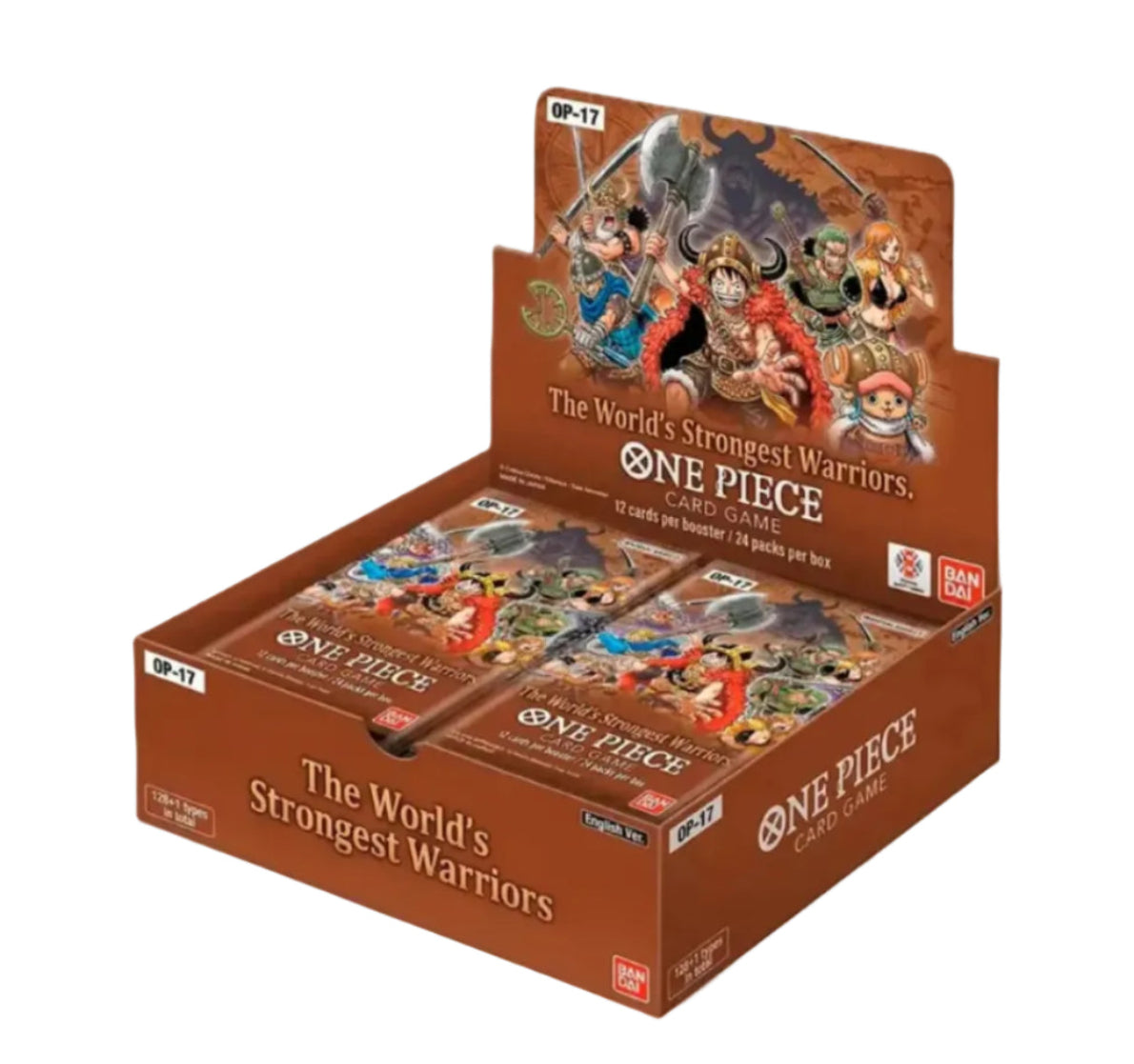 One Piece Card Game - OP17 The World`s Strongest Warriors - Booster Display EN