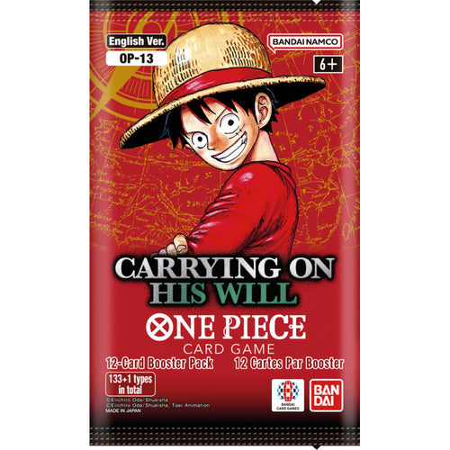 One Piece Card Game - OP13 Carrying on his Will - Booster Display EN