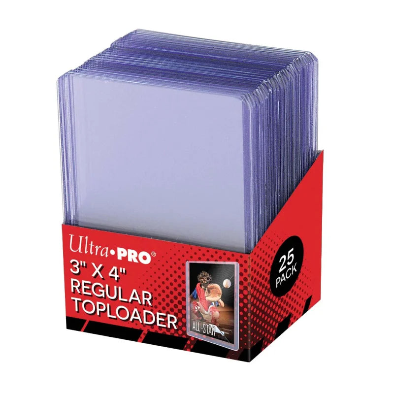 Ultra Pro - 3" x 4" Clear Regular Toploader (25)